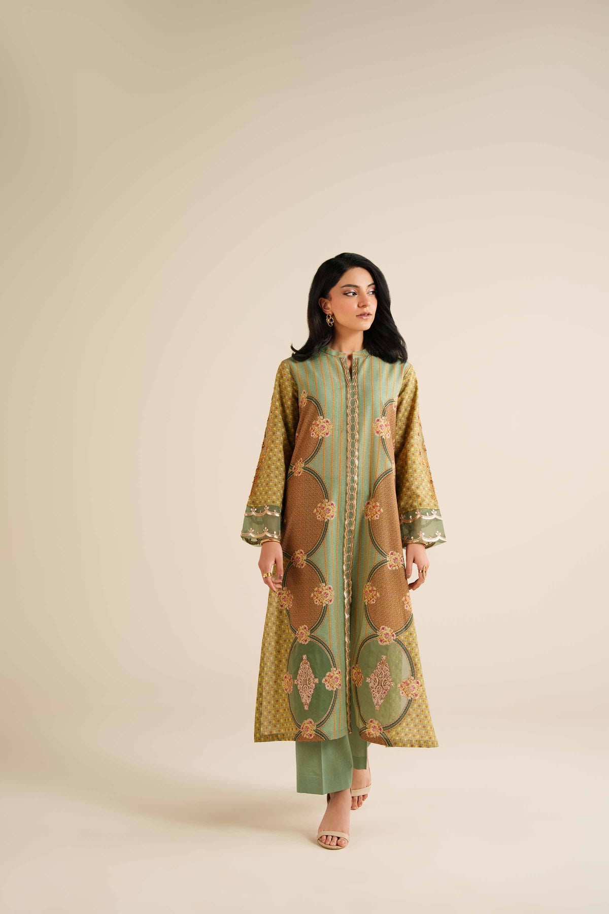 2 Piece - Printed Embroidered Suit - PW25-261 for Women -  Pret Collection | Nishat | Shop Online