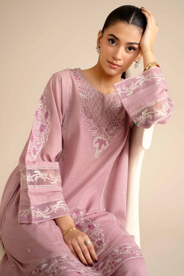 2 Piece - Embroidered Suit - PW25-272 for Women - Pret Collection | Nishat | Shop Online