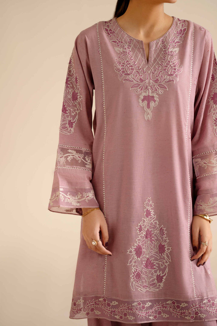 2 Piece - Embroidered Suit - PW25-272 for Women - Pret Collection | Nishat | Shop Online