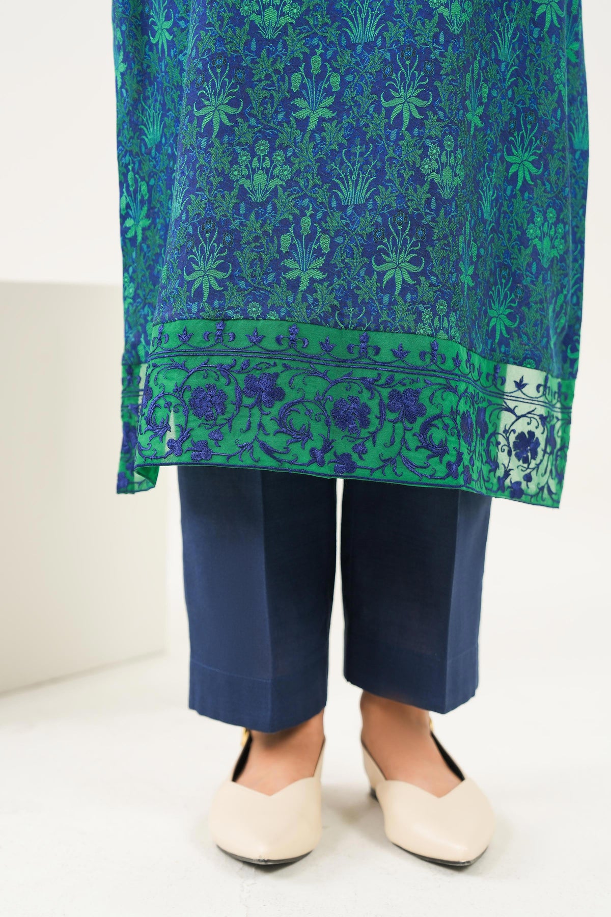 Embroidered Shirt - PW25-274 for Women - Pret Collection | Nishat | Shop Online