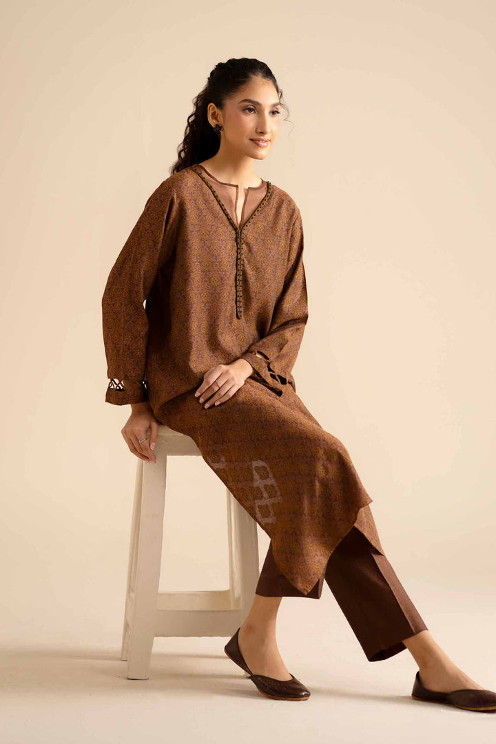 2 Piece - Printed Suit - PW25-277 for Women - Pret Collection | Nishat | Shop Online