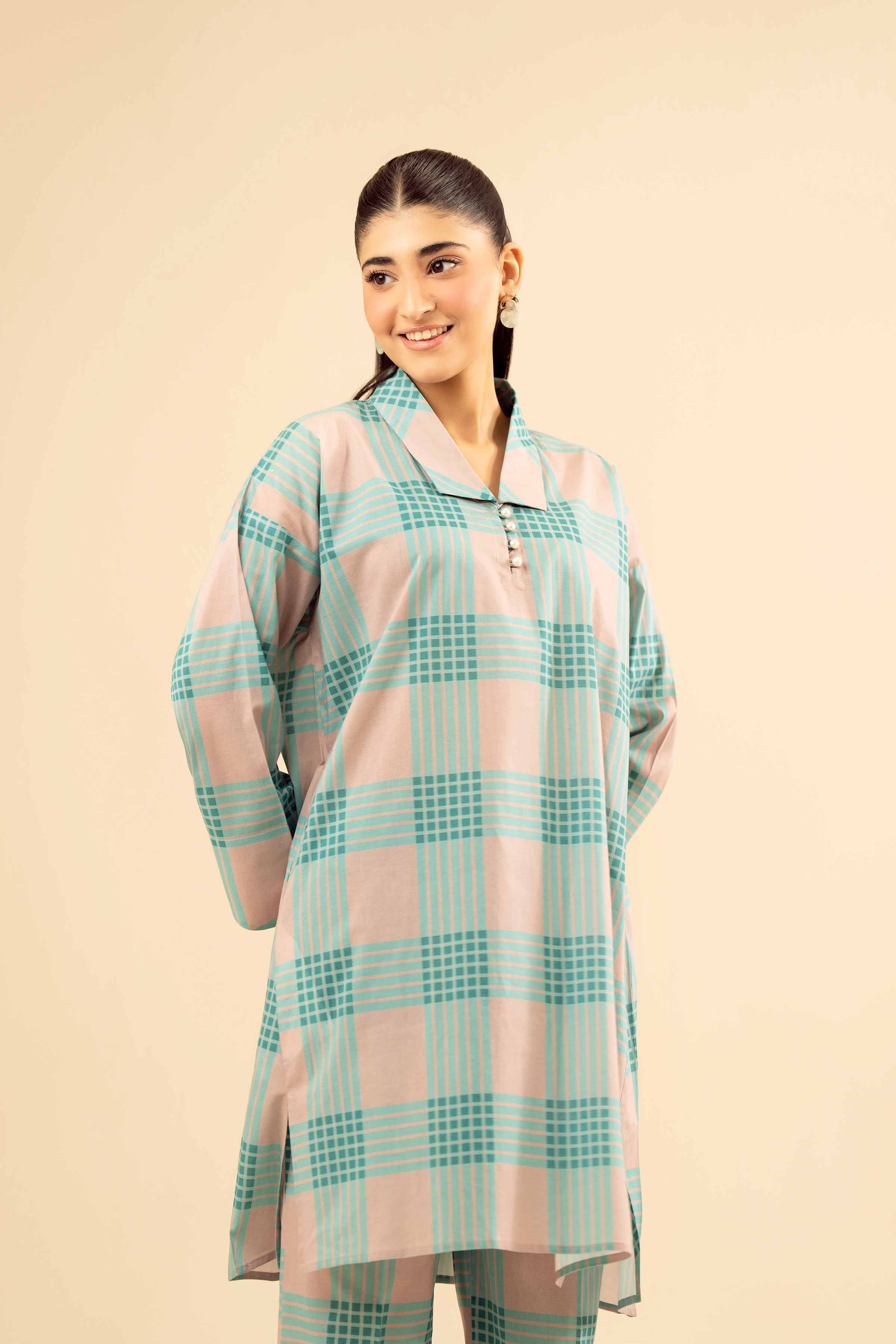 2 Piece - Printed Suit - PW25-28 for Women - Pret Collection | Nishat | Shop Online