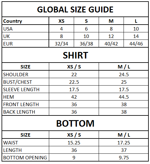 Size Guide