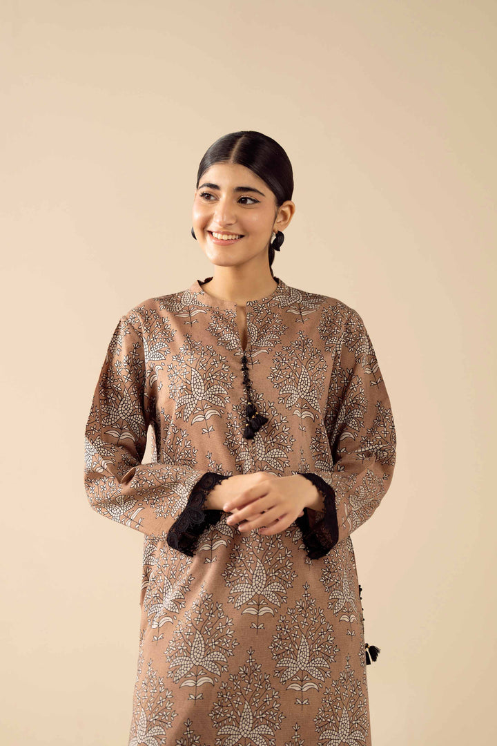 2 Piece - Printed Embroidered Suit - PW25-280 for Women - Pret Collection | Nishat | Shop Online