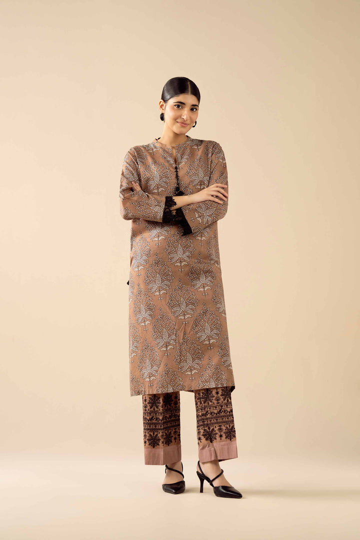 2 Piece - Printed Embroidered Suit - PW25-280 for Women - Pret Collection | Nishat | Shop Online