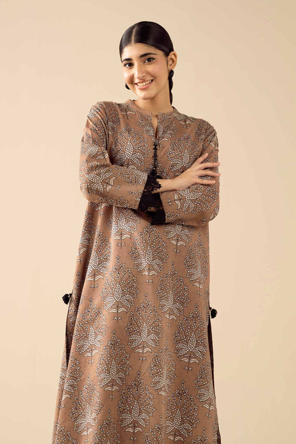 2 Piece - Printed Embroidered Suit - PW25-280 for Women - Pret Collection | Nishat | Shop Online