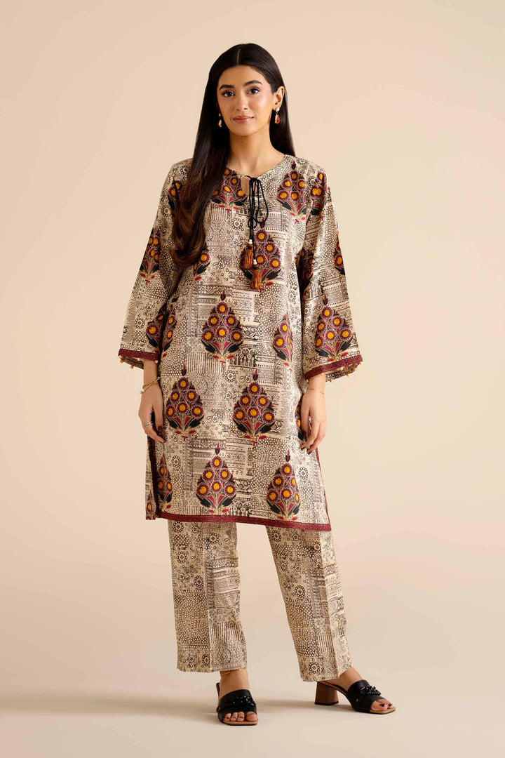 2 Piece - Printed Suit - PW25-282 for Women - Pret Collection | Nishat | Shop Online