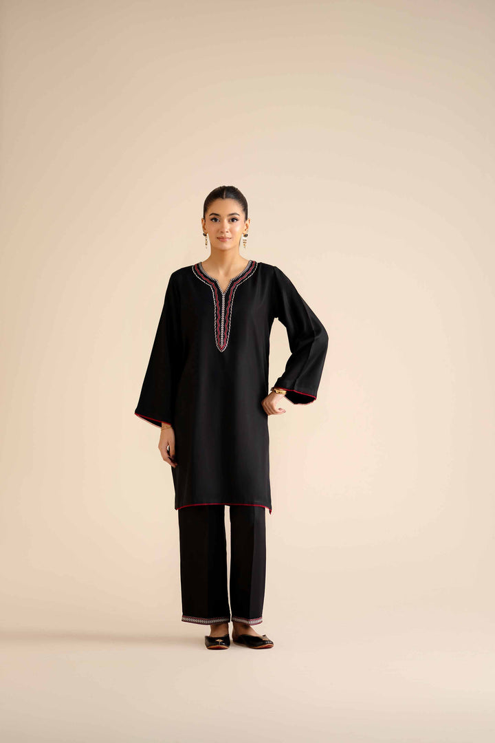 2 Piece - Embroidered Suit - PW25-286 for Women - Pret Collection | Nishat | Shop Online