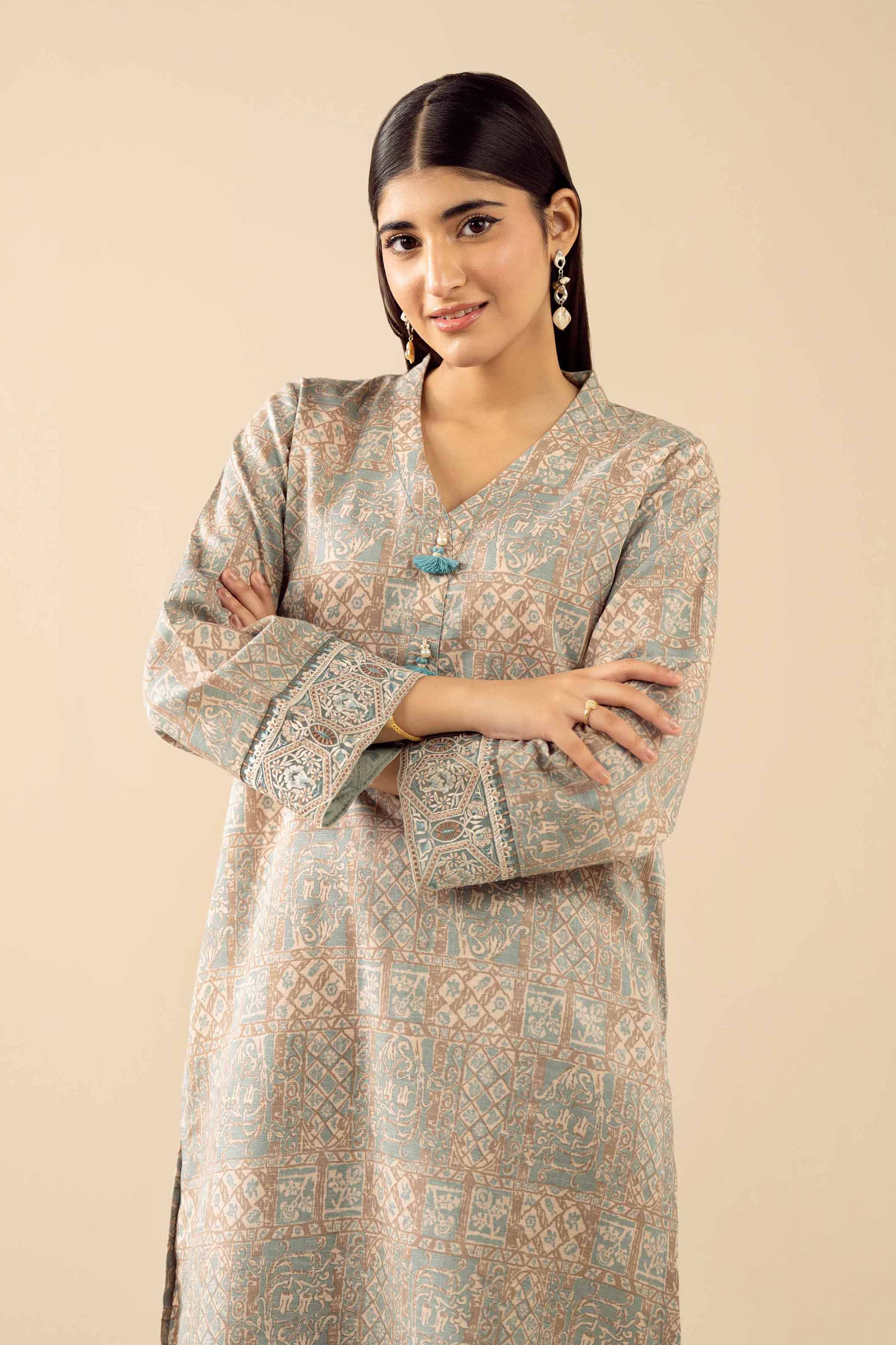 2 Piece - Printed Suit - PW25-292 for Women - Pret Collection | Nishat | Shop Online
