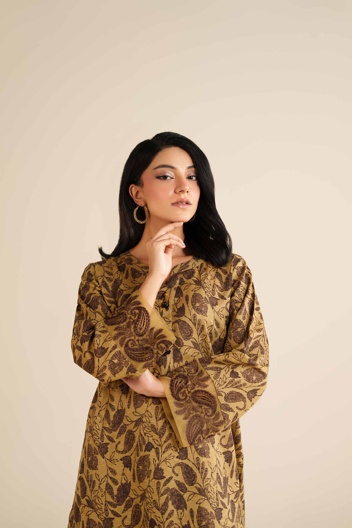 2 Piece - Printed Embroidered Suit - PW25-293 for Women - Pret Collection | Nishat | Shop Online