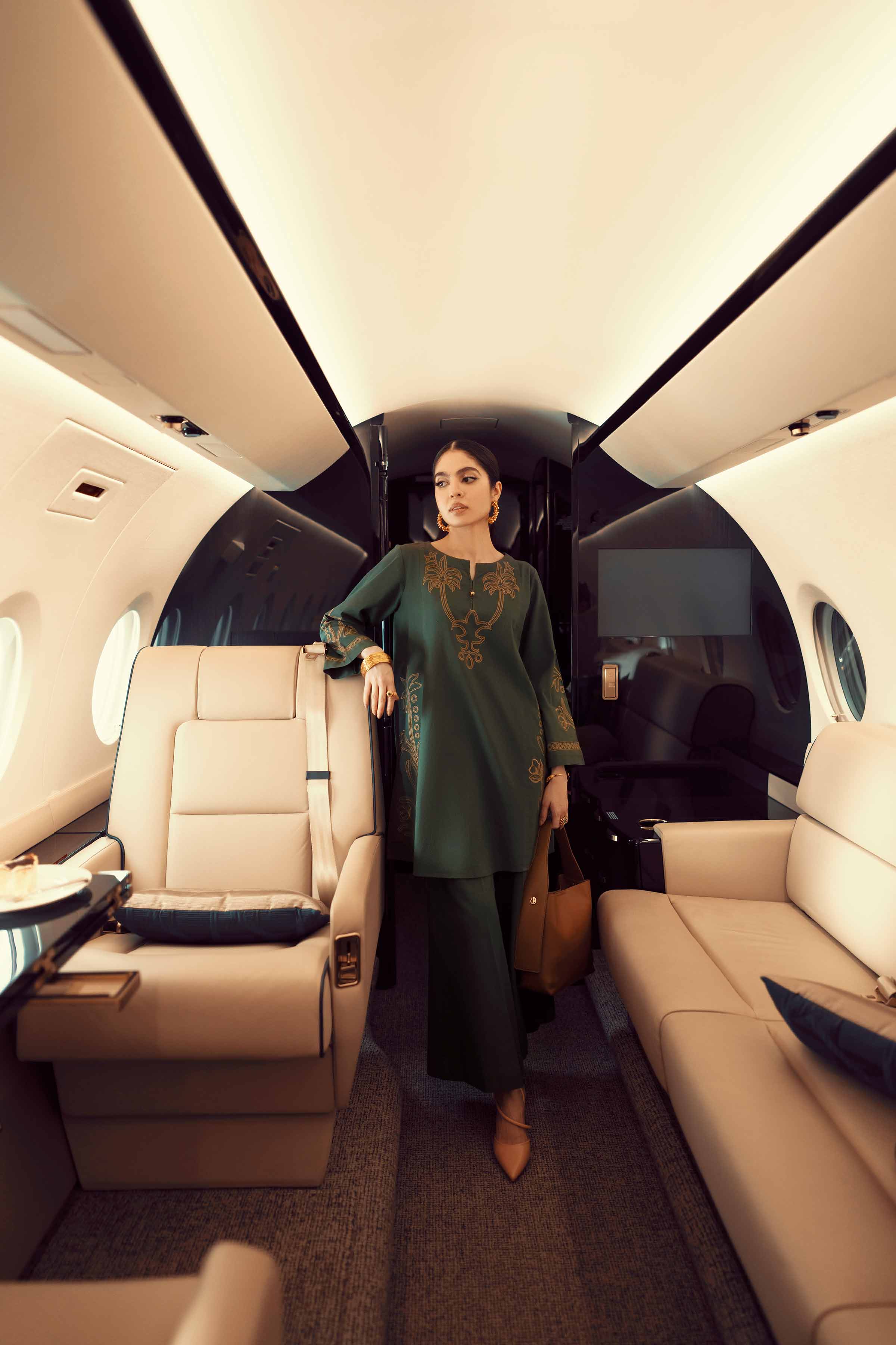 2 Piece - Embroidered Suit - PW25-298