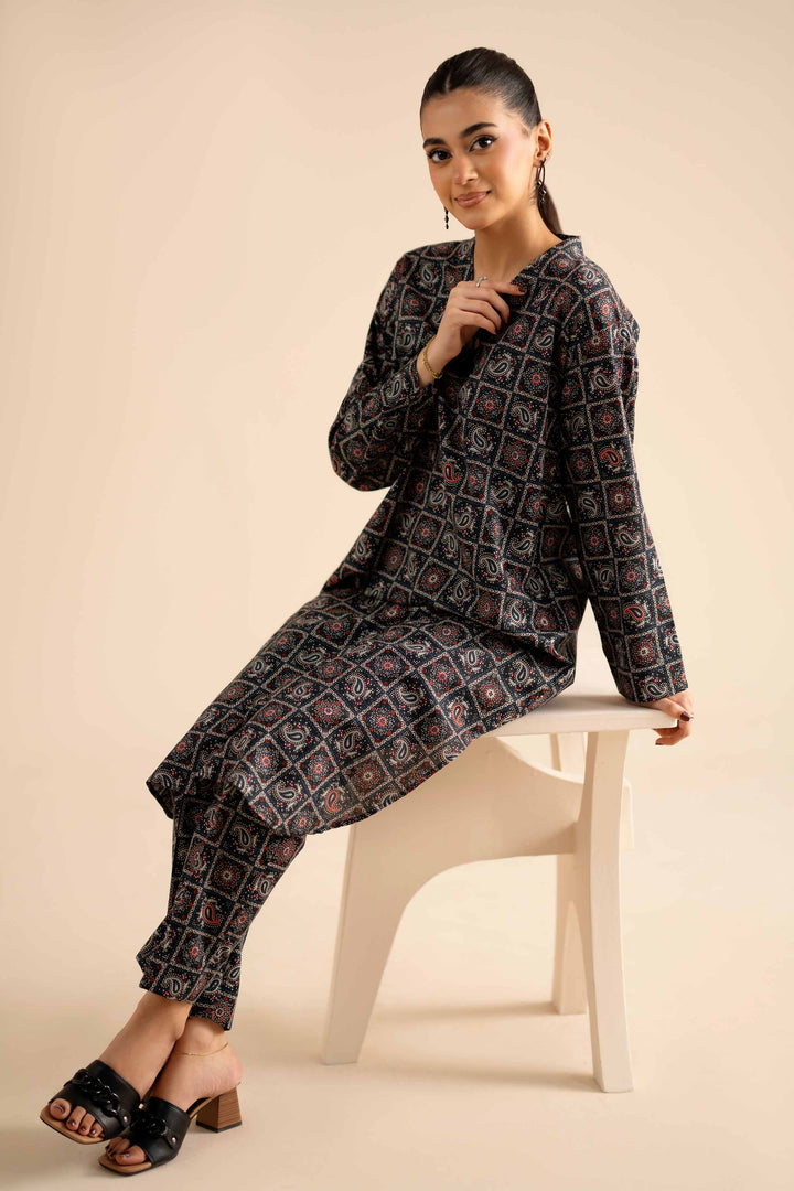 2 Piece - Printed Suit - PW25-302 for Women - Pret Collection | Nishat | Shop Online