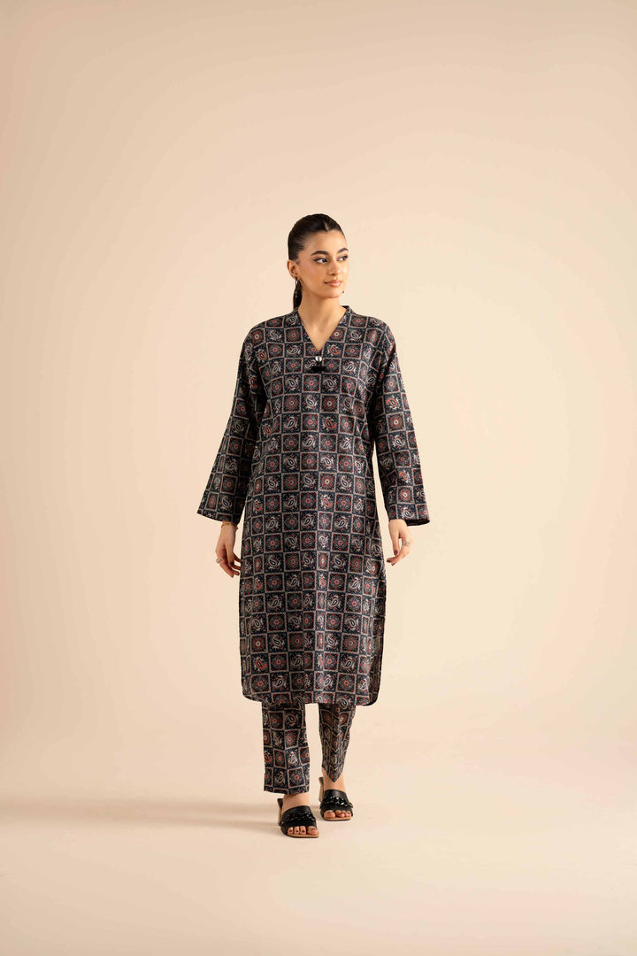 2 Piece - Printed Suit - PW25-302 for Women - Pret Collection | Nishat | Shop Online