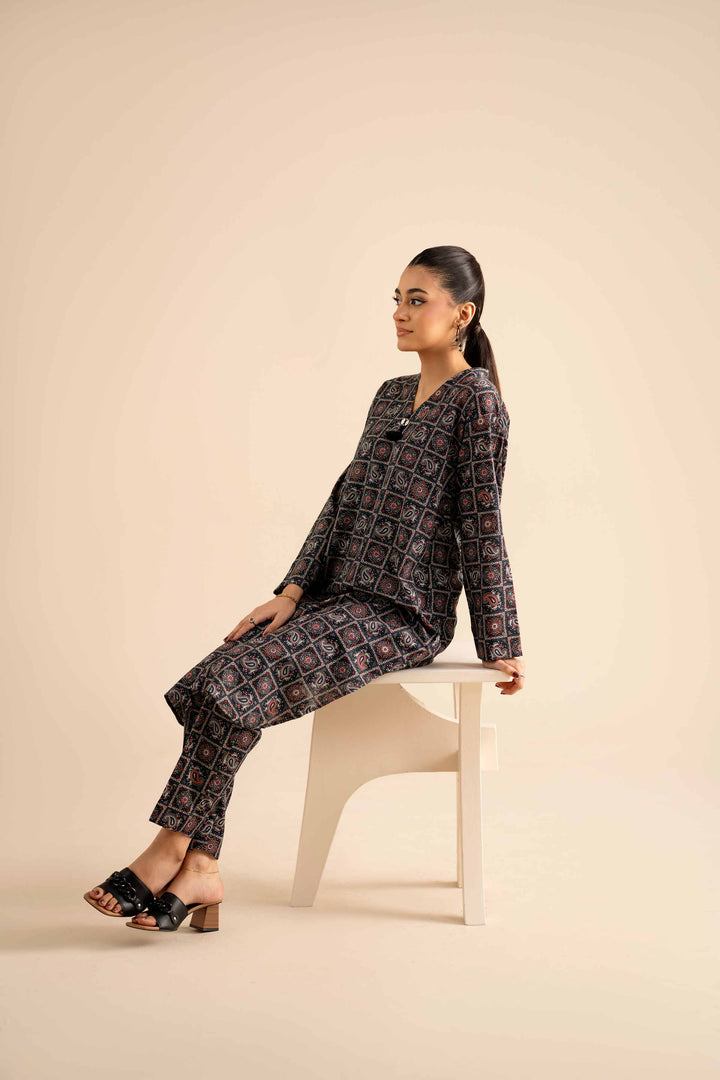 2 Piece - Printed Suit - PW25-302 for Women - Pret Collection | Nishat | Shop Online