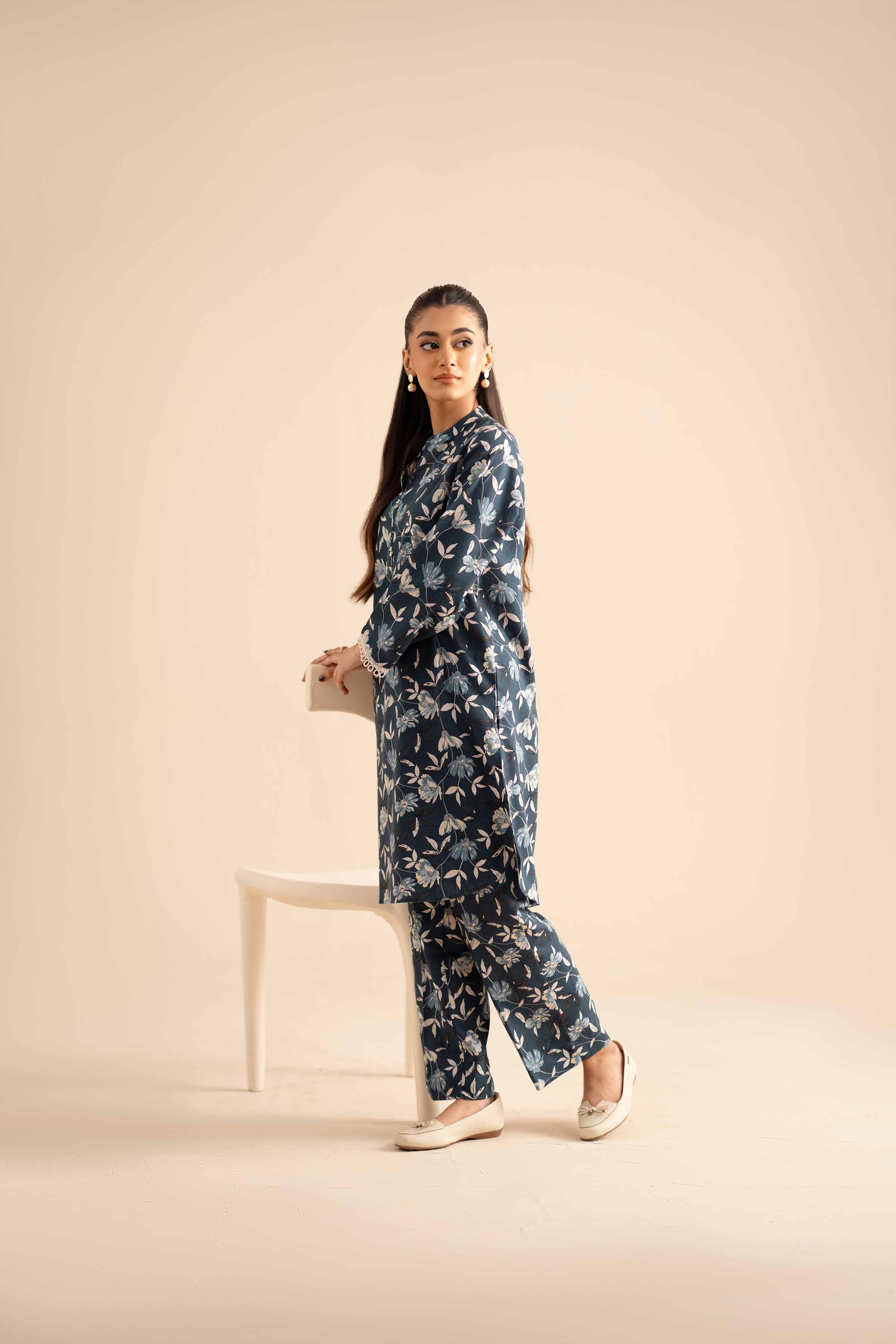2 Piece - Printed Suit - PW25-303 for Women - Pret Collection | Nishat | Shop Online