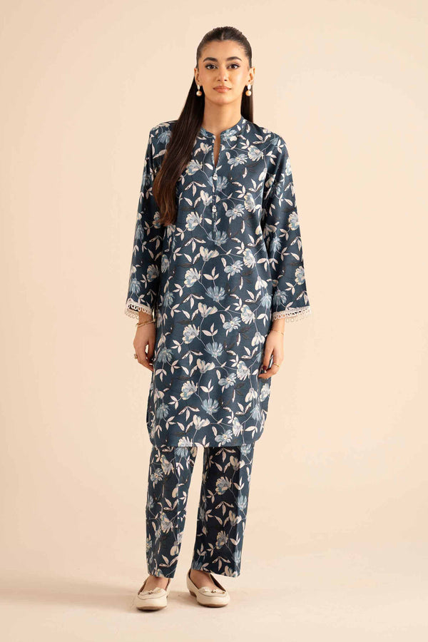 2 Piece - Printed Suit - PW25-303 for Women - Pret Collection | Nishat | Shop Online