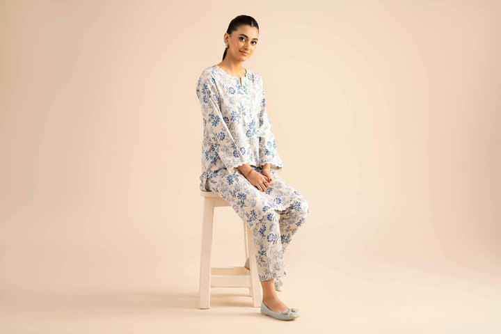 2 Piece - Printed Suit - PW25-304 for Women - Pret Collection | Nishat | Shop Online