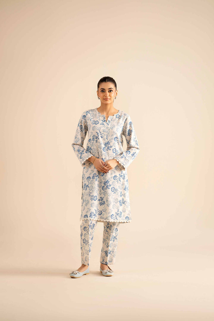 2 Piece - Printed Suit - PW25-304 for Women - Pret Collection | Nishat | Shop Online