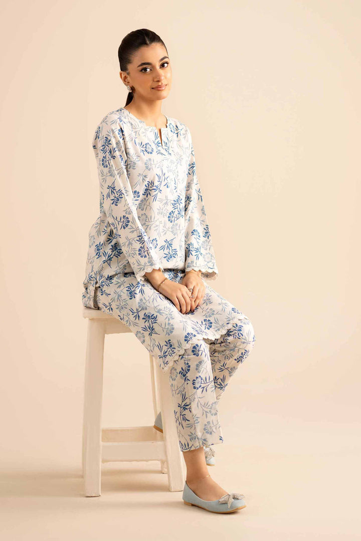 2 Piece - Printed Suit - PW25-304 for Women - Pret Collection | Nishat | Shop Online