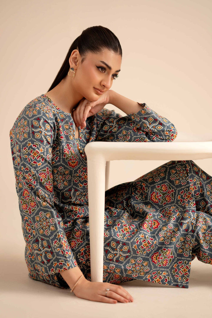 2 Piece - Printed Suit - PW25-305 for Women - Pret Collection | Nishat | Shop Online