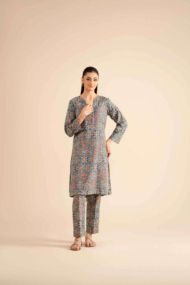 2 Piece - Printed Suit - PW25-305 for Women - Pret Collection | Nishat | Shop Online