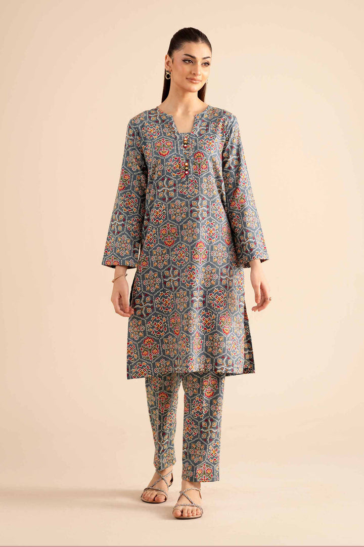 2 Piece - Printed Suit - PW25-305 for Women - Pret Collection | Nishat | Shop Online