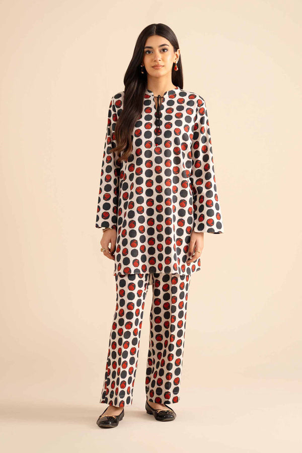 2 Piece - Printed Suit - PW25-306 for Women - Pret Collection | Nishat | Shop Online