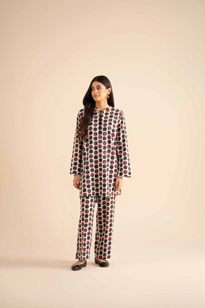 2 Piece - Printed Suit - PW25-306 for Women - Pret Collection | Nishat | Shop Online