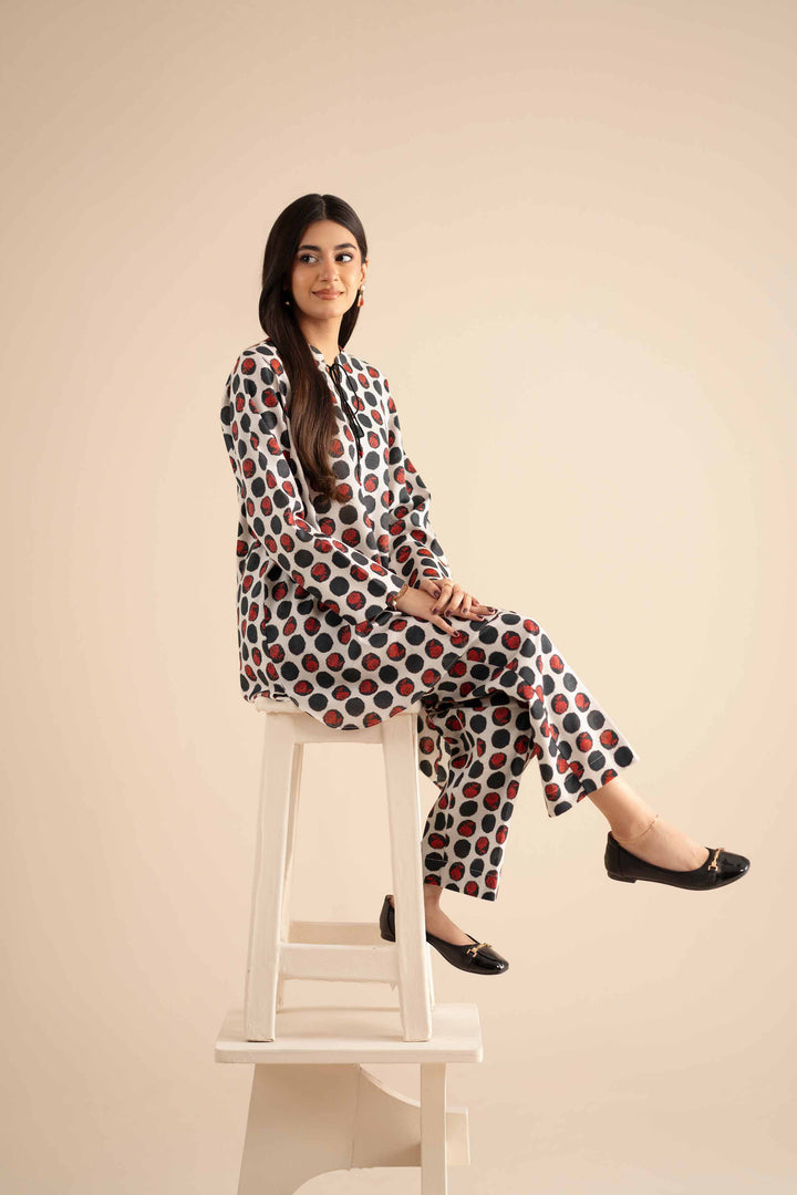 2 Piece - Printed Suit - PW25-306 for Women - Pret Collection | Nishat | Shop Online