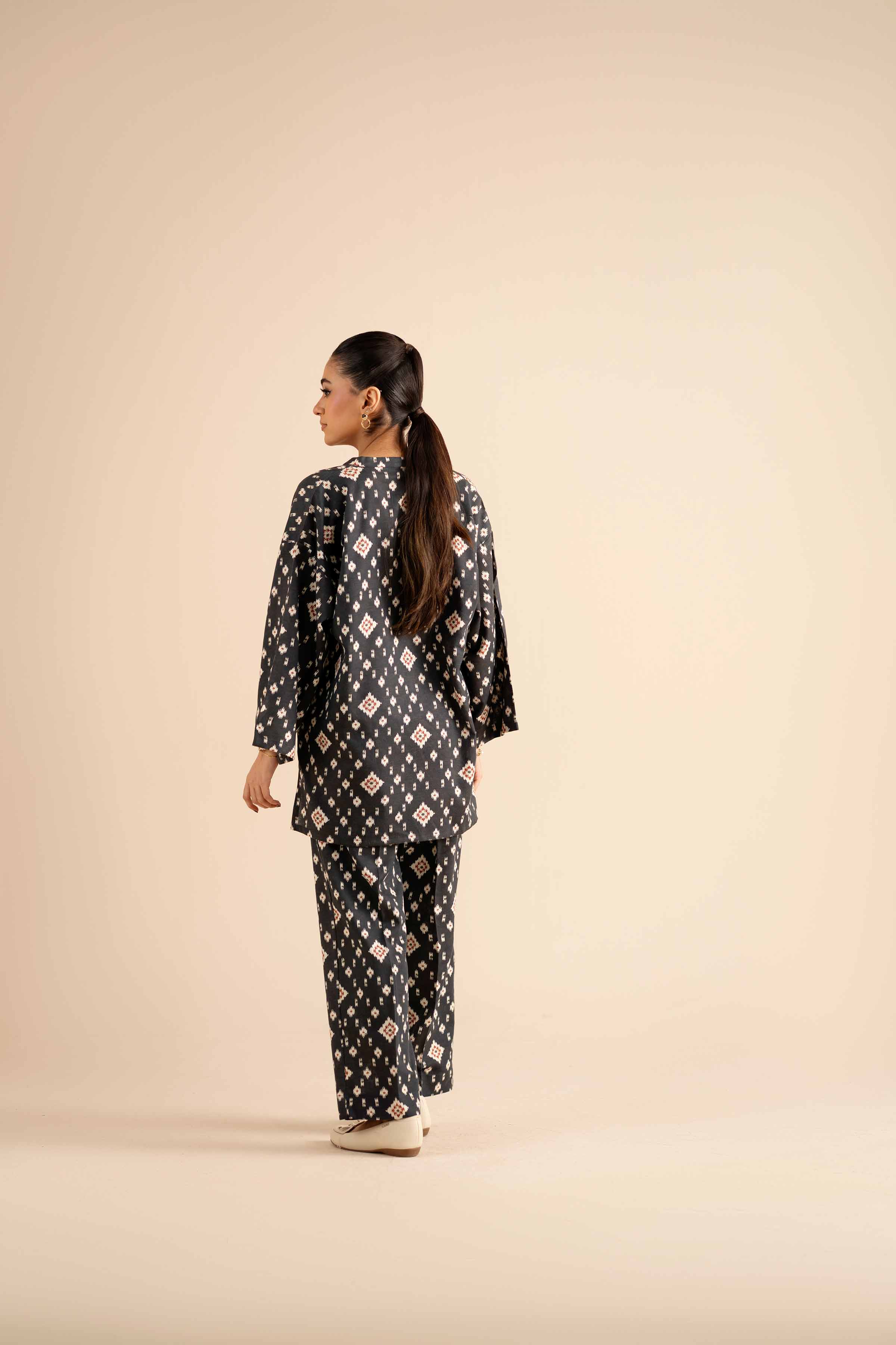 2 Piece - Printed Suit - PW25-308 for Women - Pret Collection | Nishat | Shop Online