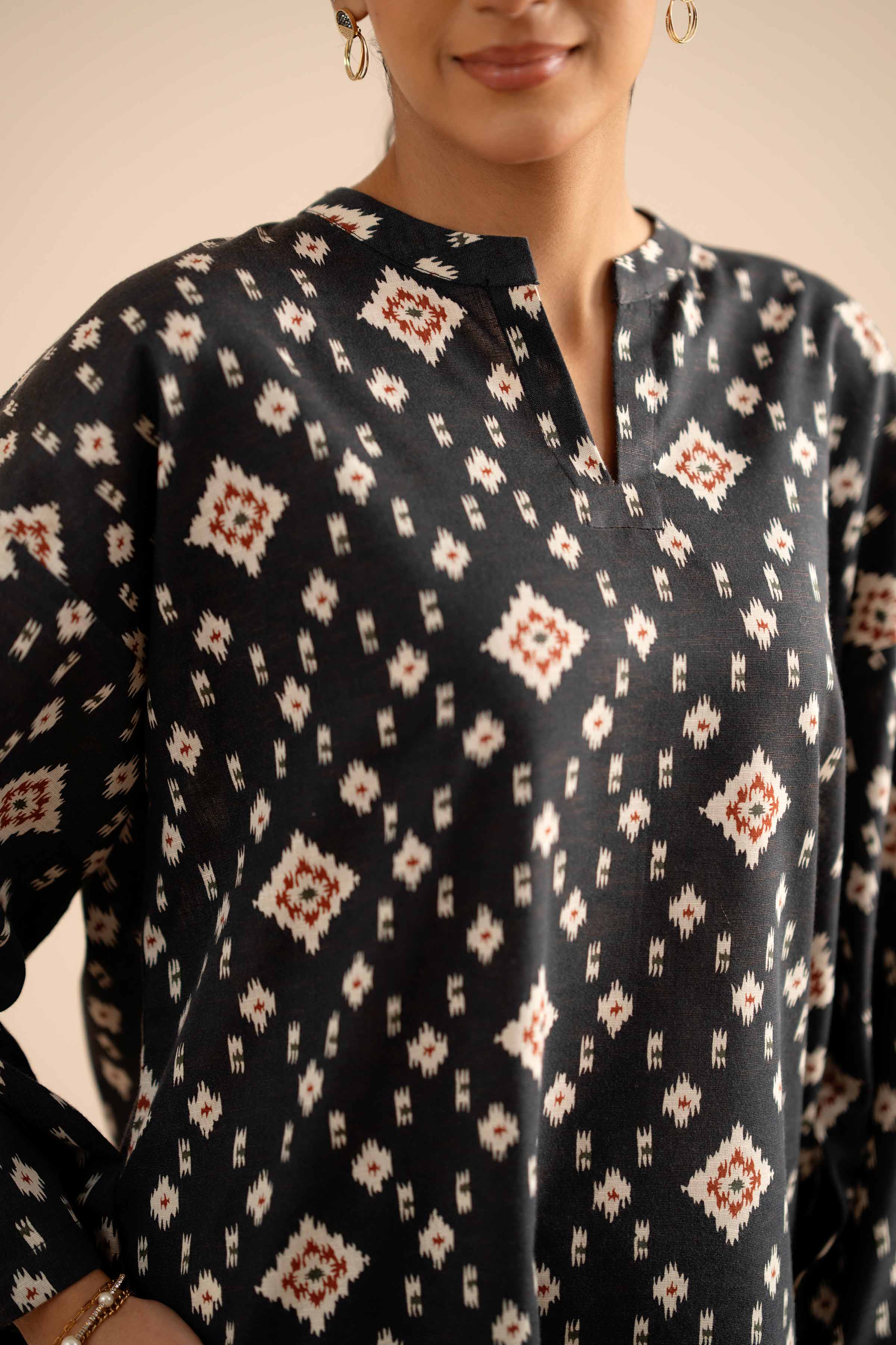 2 Piece - Printed Suit - PW25-308 for Women - Pret Collection | Nishat | Shop Online