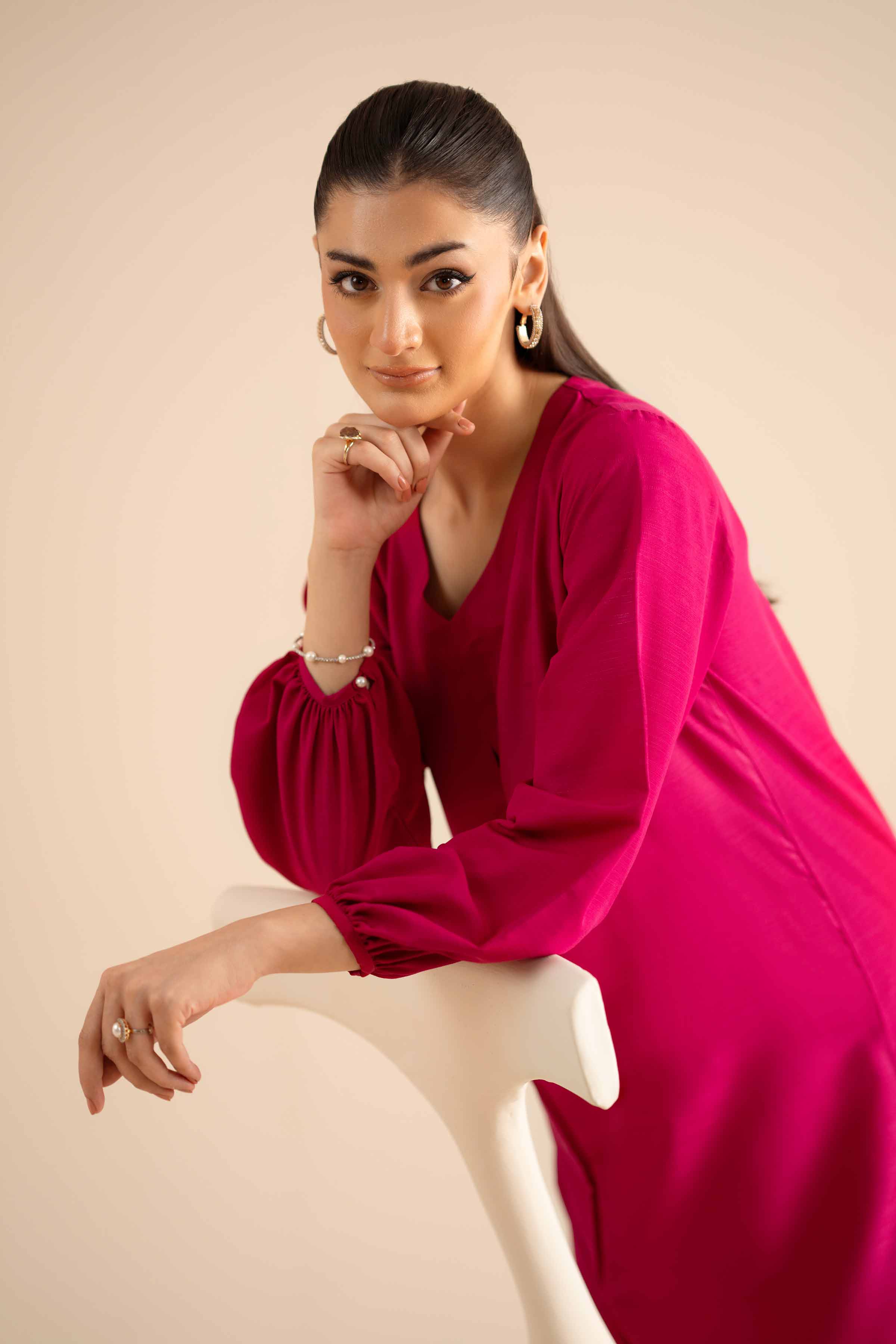 2 Piece - Basic Suit - PW25-315 for Women - Pret Collection | Nishat | Shop Online