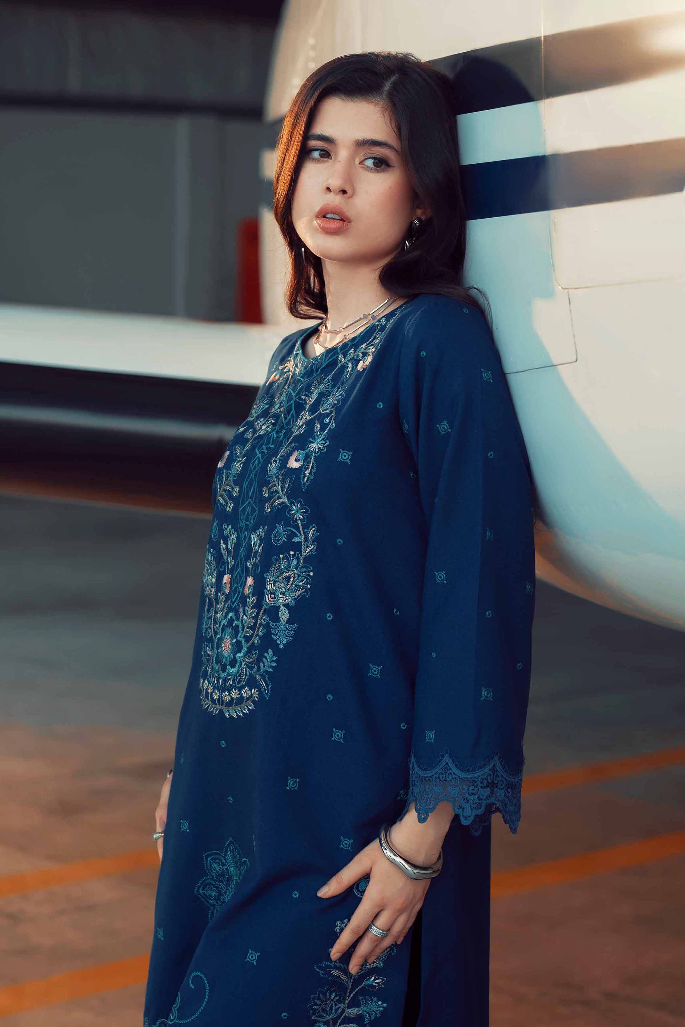 2 Piece - Embroidered Suit - PW25-321