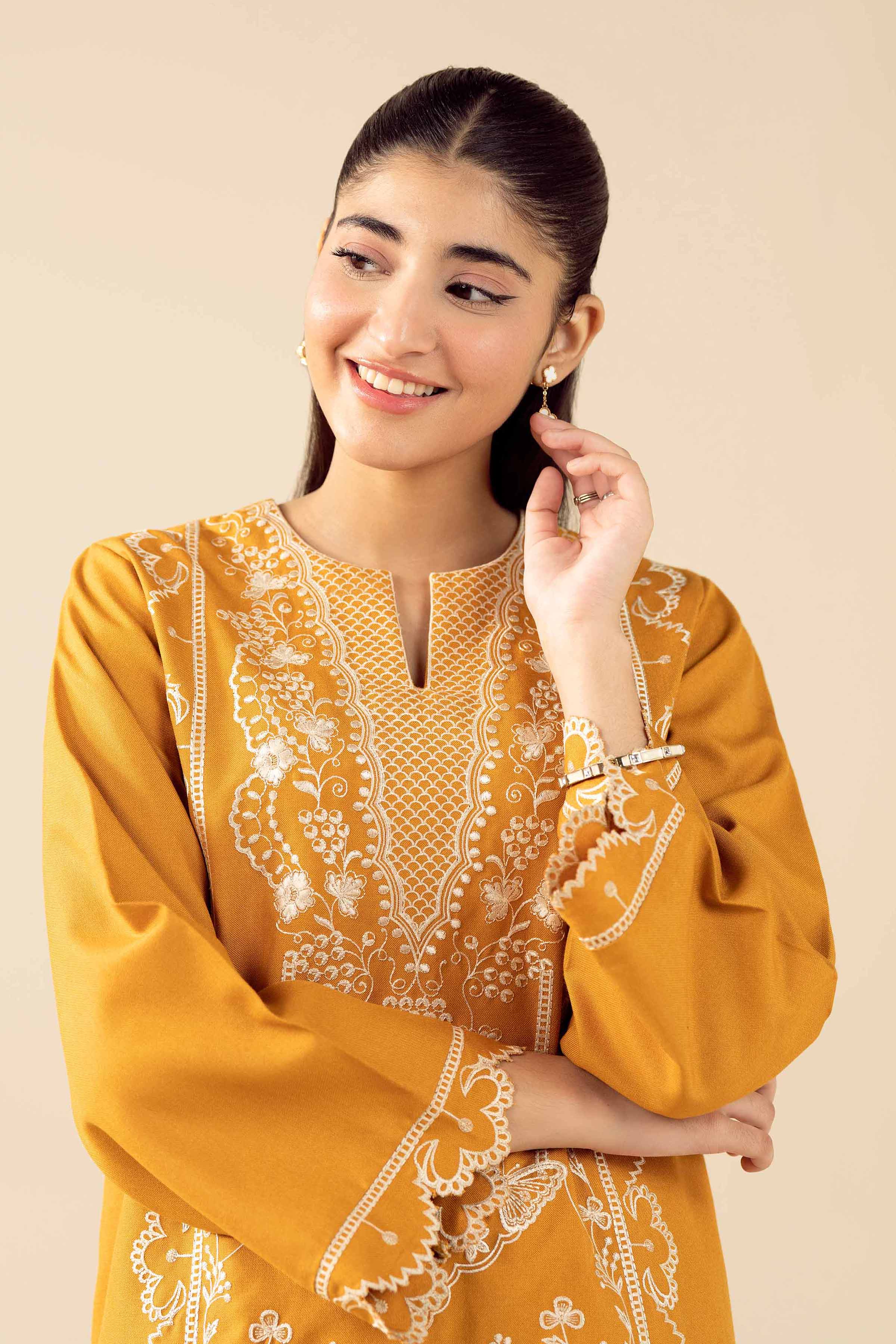 2 Piece - Embroidered Suit - PW25-324 for Women - Pret Collection | Nishat | Shop Online