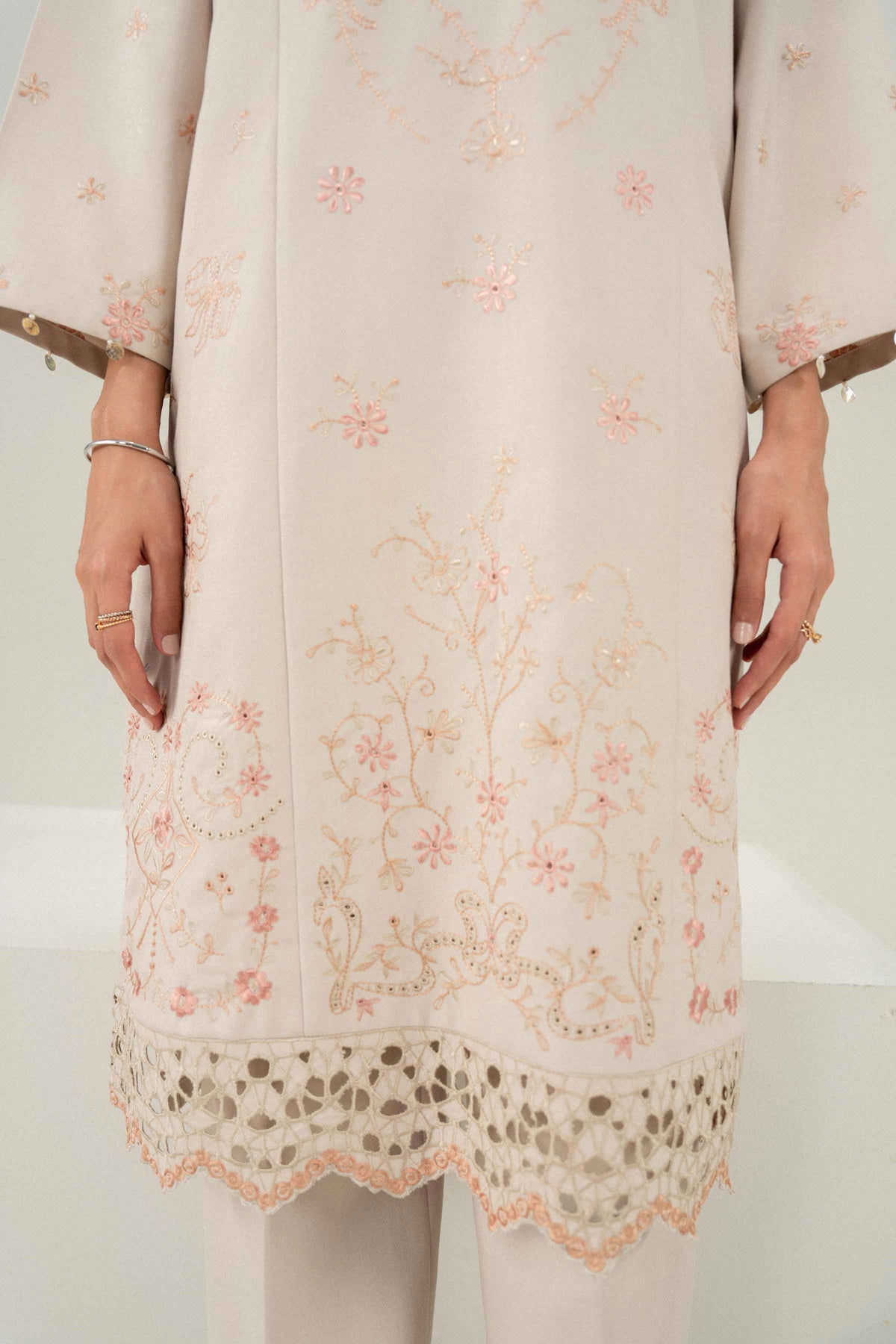 2 Piece - Embroidered Suit - PW25-326 for Women - Pret Collection | Nishat | Shop Online 