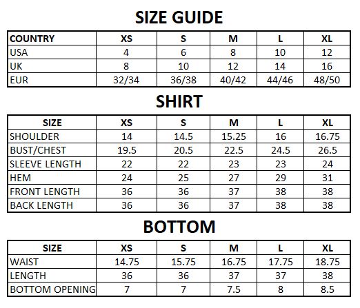 Size Guide