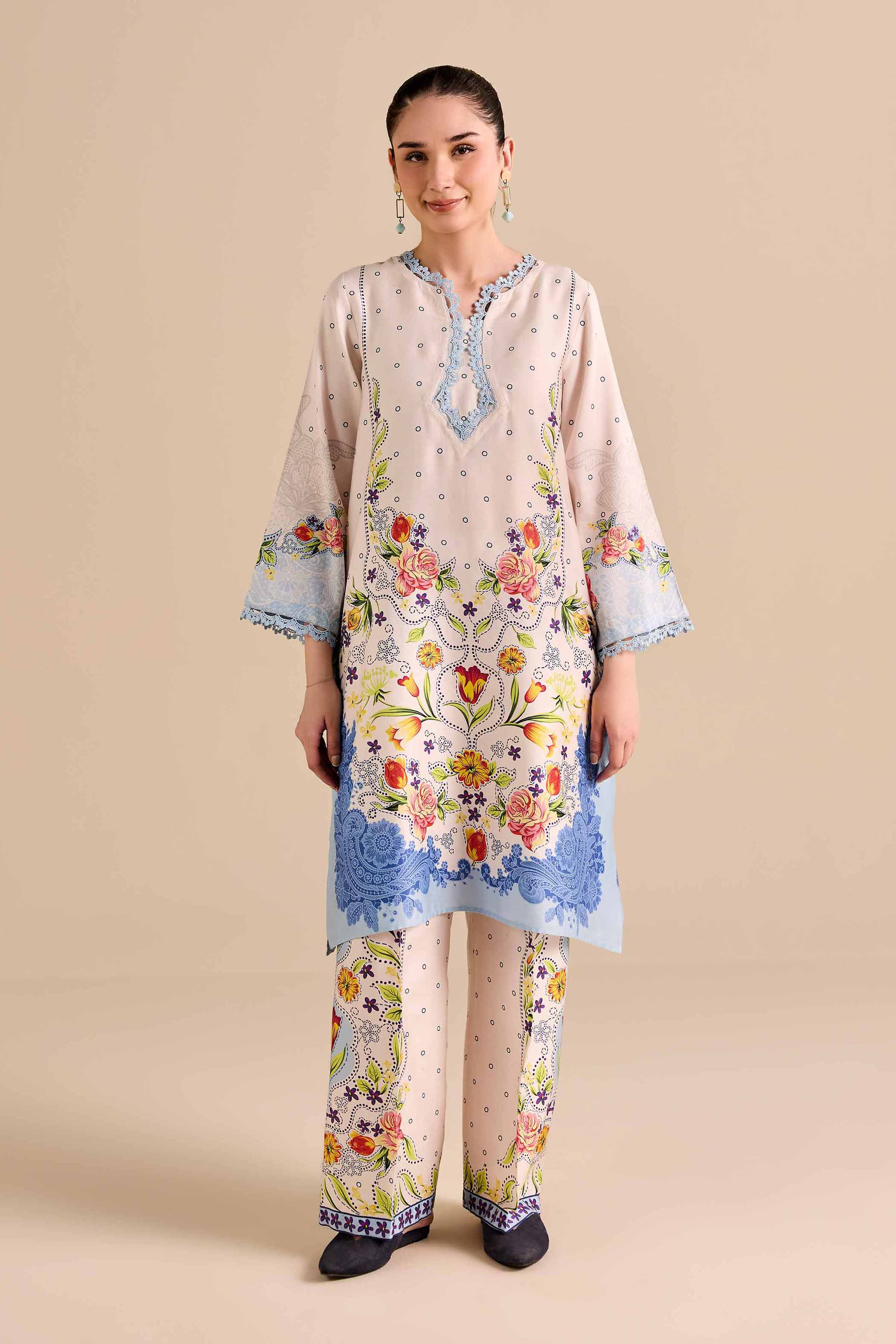 2 Piece - Printed Suit - PW25-369