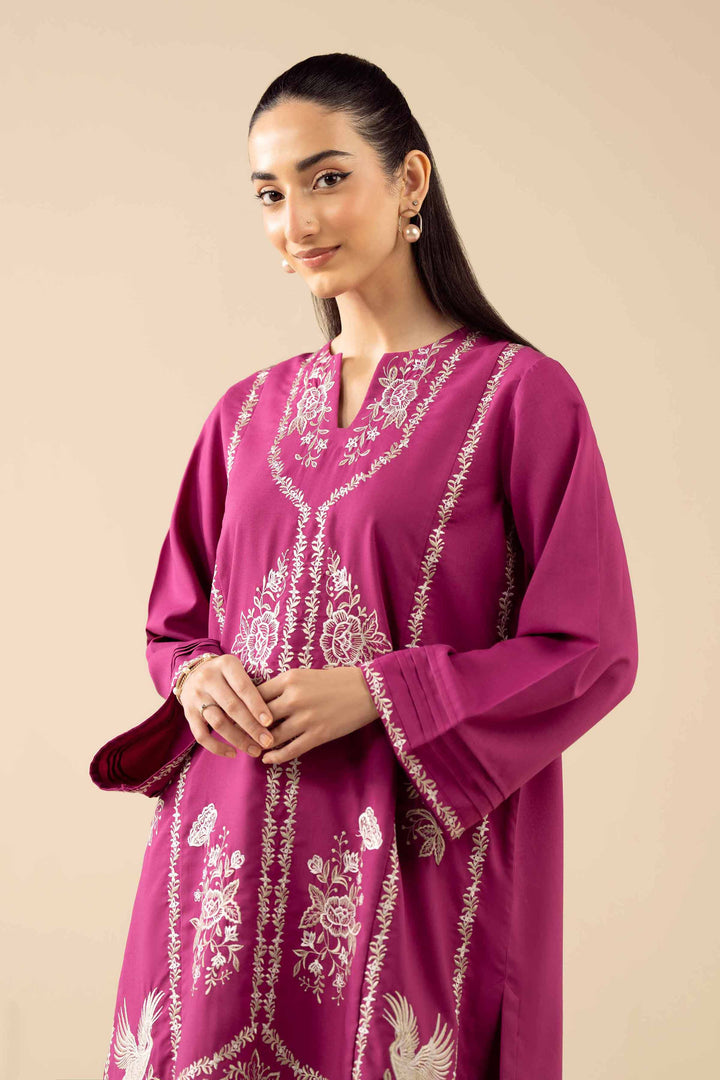 2 Piece - Embroidered Suit - PW25-379 for Women - Pret Collection | Nishat | Shop Online