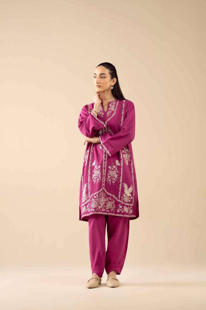 2 Piece - Embroidered Suit - PW25-379 for Women - Pret Collection | Nishat | Shop Online