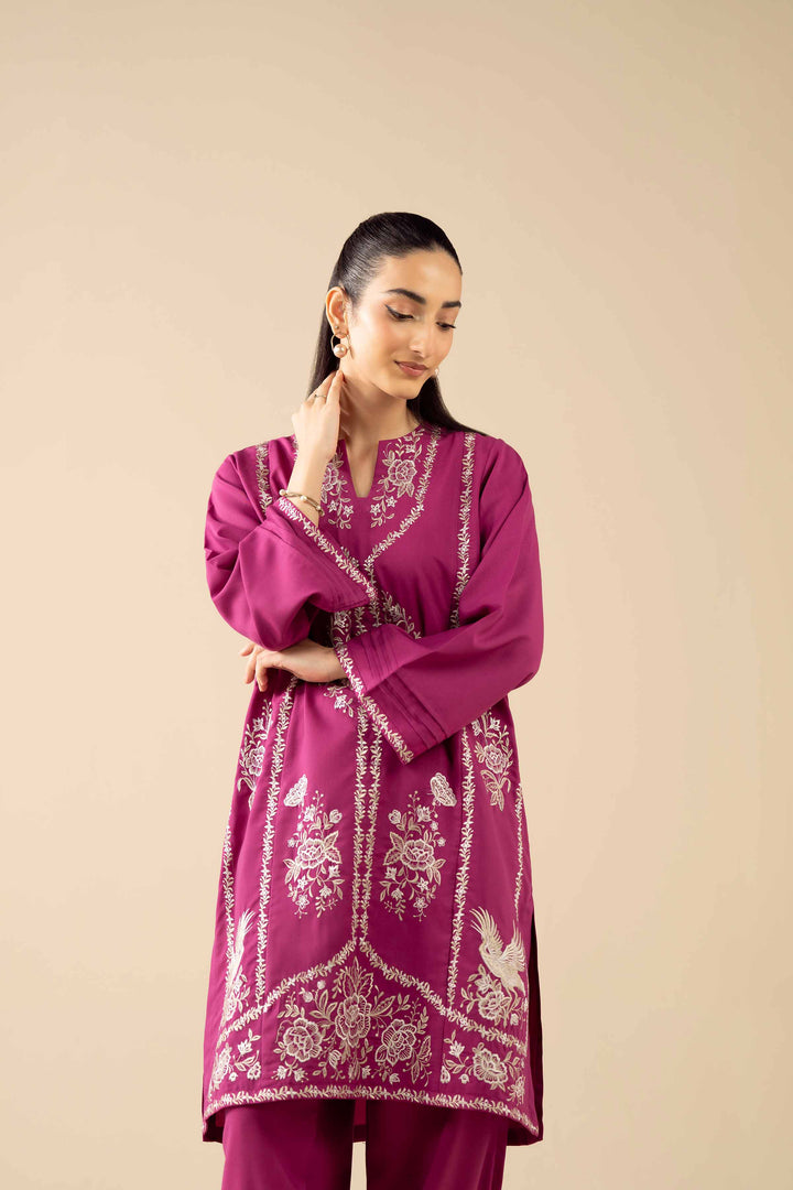 2 Piece - Embroidered Suit - PW25-379 for Women - Pret Collection | Nishat | Shop Online