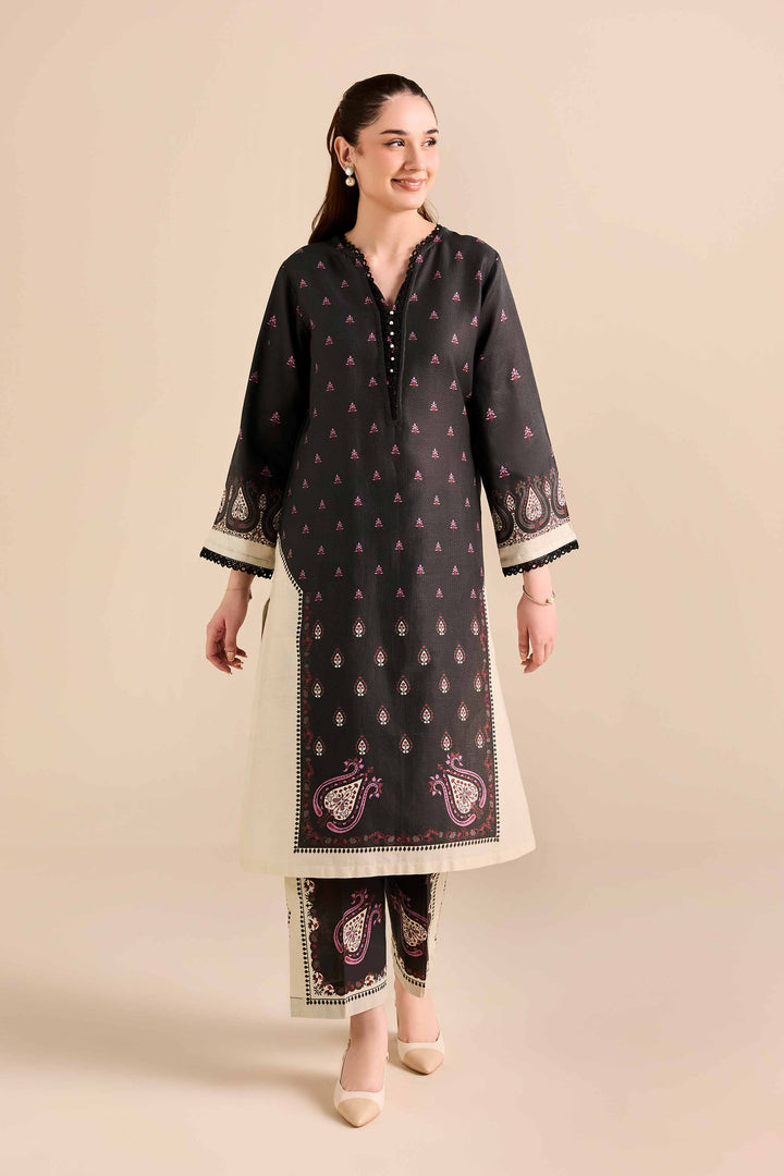 2 Piece - Printed Suit - PW25-385 for Women - Pret Collection | Nishat | Shop Online