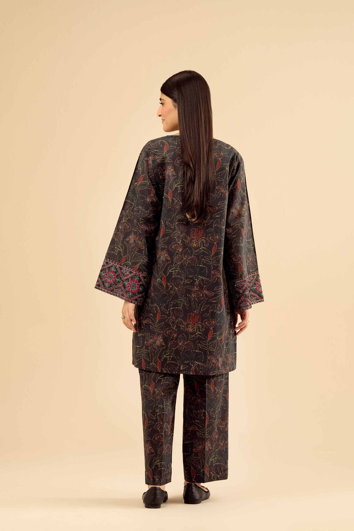 2 Piece - Printed Embroidered Suit - PW25-40 for Women - Pret Collection | Nishat | Shop Online
