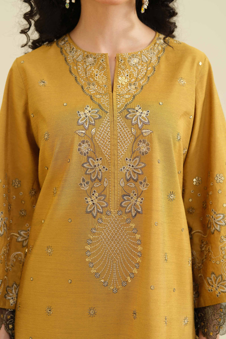 3 Piece - Embroidered Suit - PW25-401 for Women - Pret Collection | Nishat | Shop Online