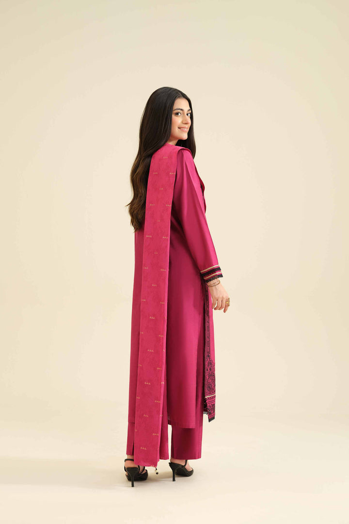 3 Piece - Embroidered Suit - PW25-402 for Women - Pret Collection | Nishat | Shop Online