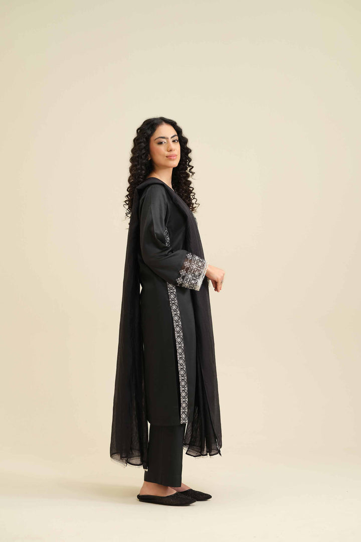 3 Piece - Embroidered Suit - PW25-411 for Women - Pret Collection | Nishat | Shop Online