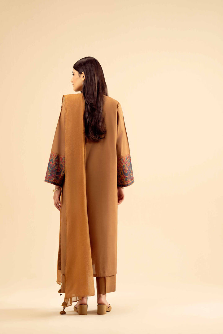 3 Piece - Embroidered Suit - PW25-412 for Women - Pret Collection | Nishat | Shop Online