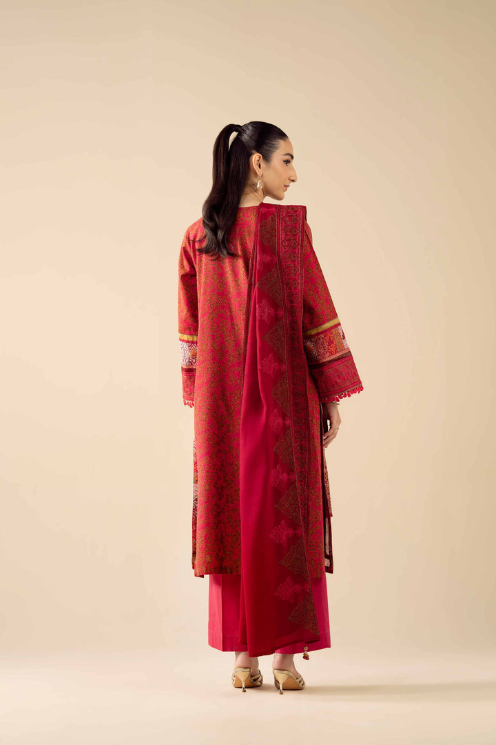 3 Piece - Printed Embroidered Suit - PW25-428 for Women - Pret Collection | Nishat | Shop Online