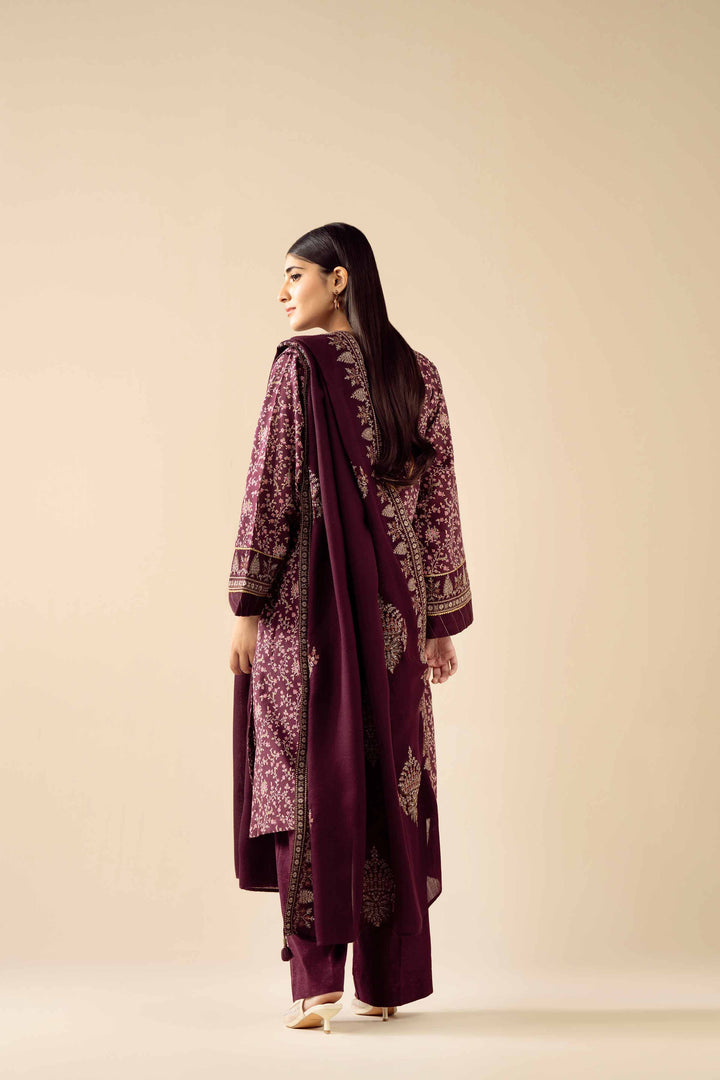 3 Piece - Printed Embroidered Suit - PW25-429 for Women - Pret Collection | Nishat | Shop Online