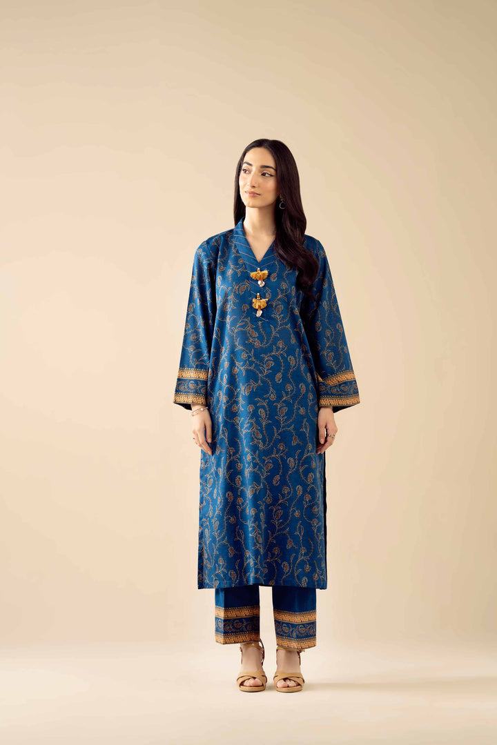 3 Piece - Printed Embroidered Suit - PW25-430 for Women - Pret Collection | Nishat | Shop Online