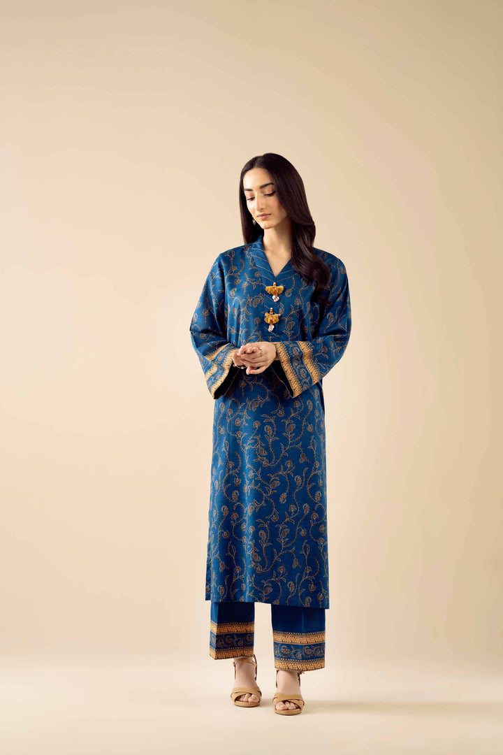 3 Piece - Printed Embroidered Suit - PW25-430 for Women - Pret Collection | Nishat | Shop Online